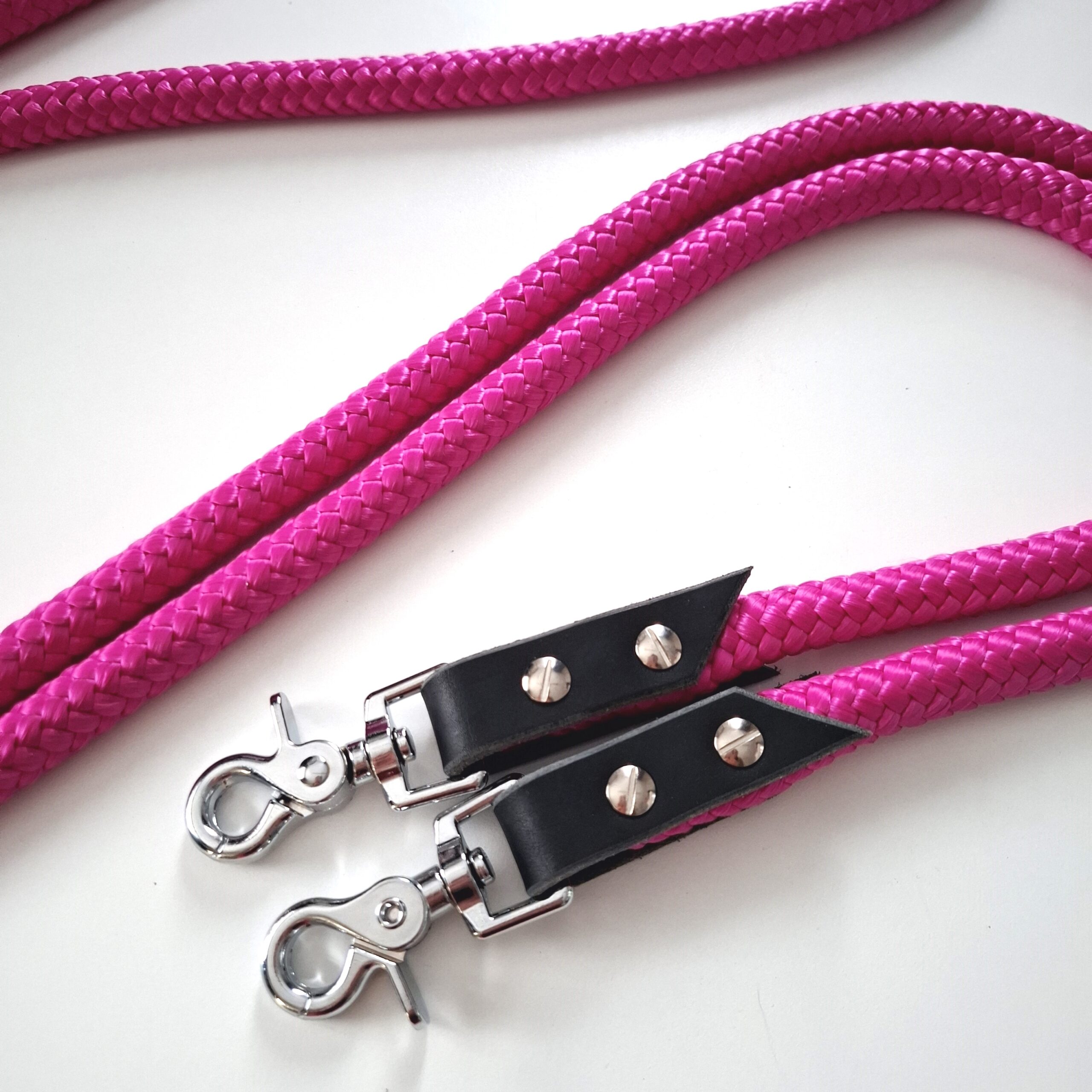 Wodze linowe lekkie różowe - obrazek 2