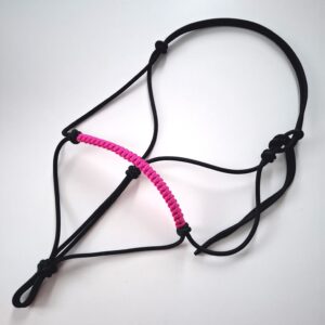 Halter z różowym nachrapnikiem